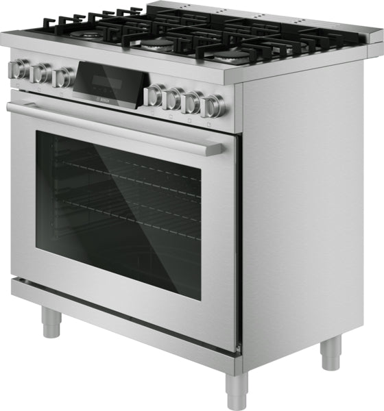 800 Series, Dual Fuel Freestanding Range, 36'', Stainless Steel