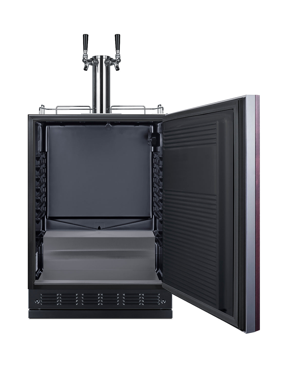 24" Wide Beer Kegerator (Panel Not Included)