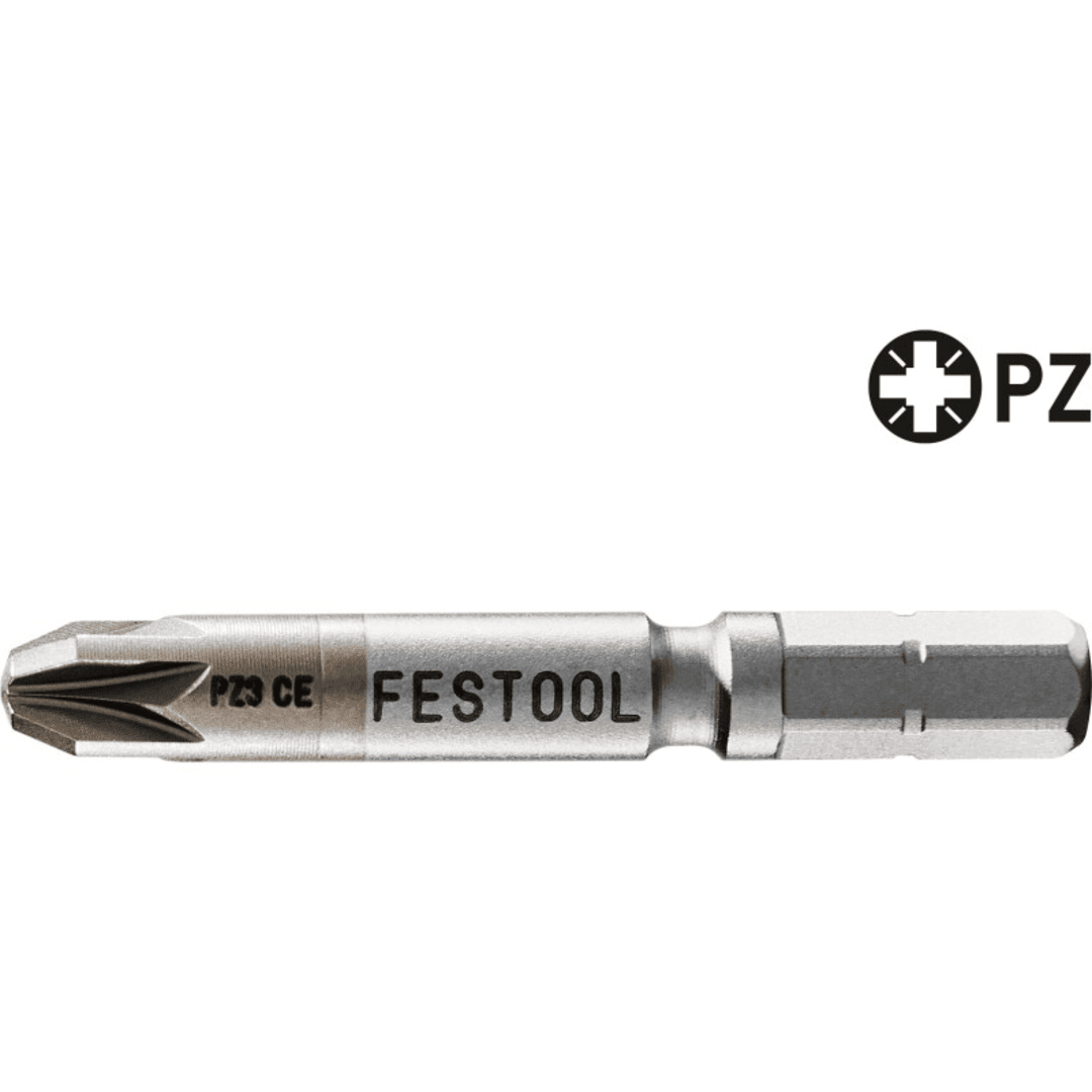 Metal Pozidriv screwdriver bit with hex shank designed for precision and durability in home improvement tasks
