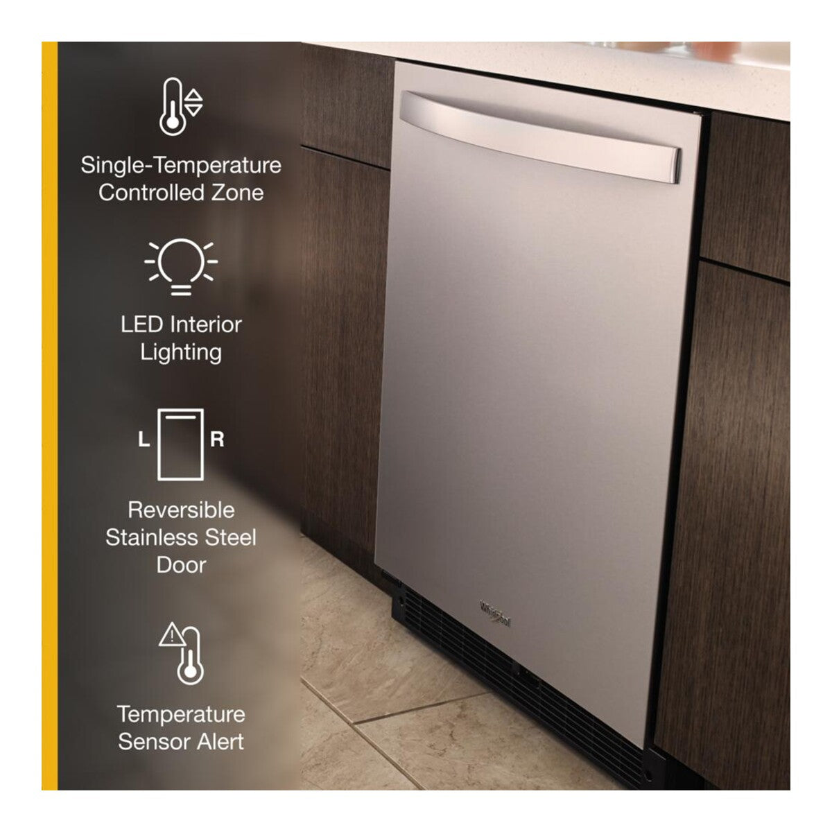 24-inch Wide Undercounter Refrigerator - 5.1 cu. ft.