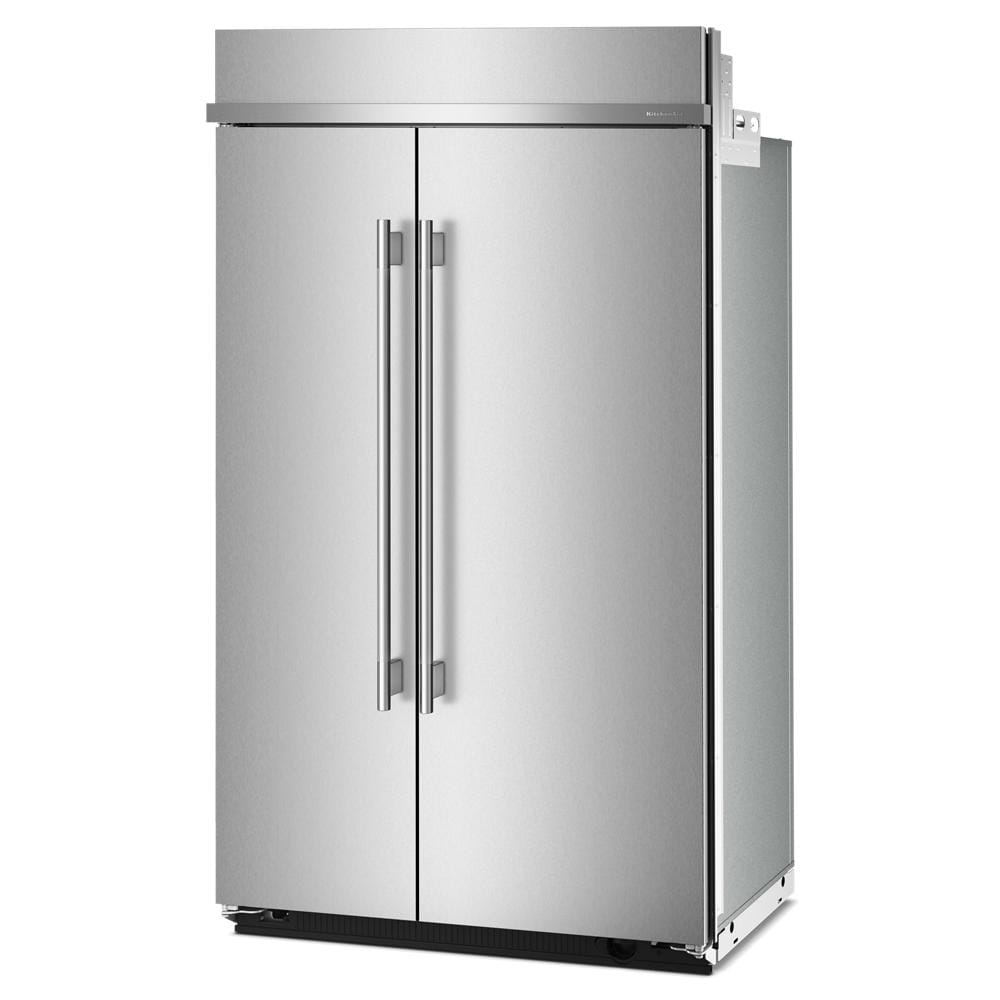 29.4 Cu. Ft. 48-Inch Built-In Side-by-Side Refrigerator with Signature Platinum Interior in PrintShield® Finish