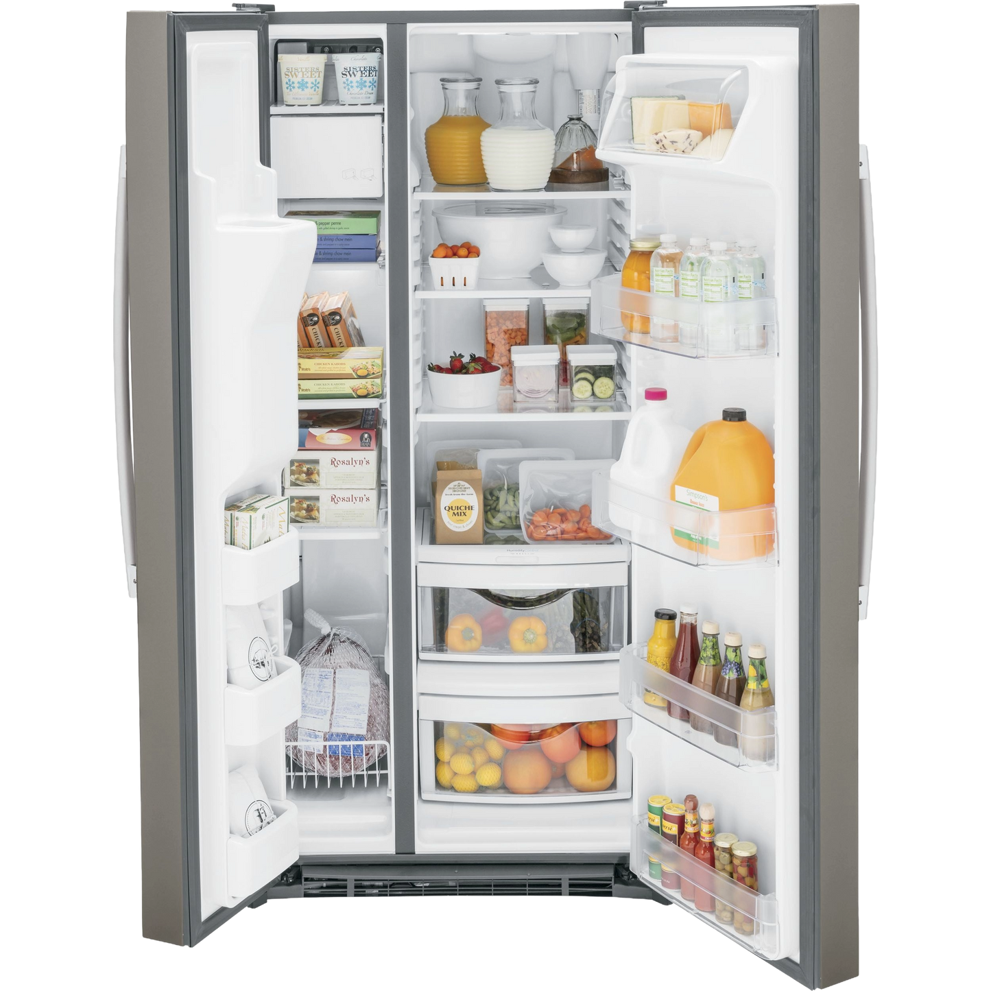 GE® 23.0 Cu. Ft. Side-By-Side Refrigerator