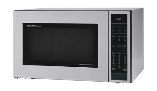 Stainless steel countertop convection microwave with digital control panel in Kitchen & Kitchenware collection