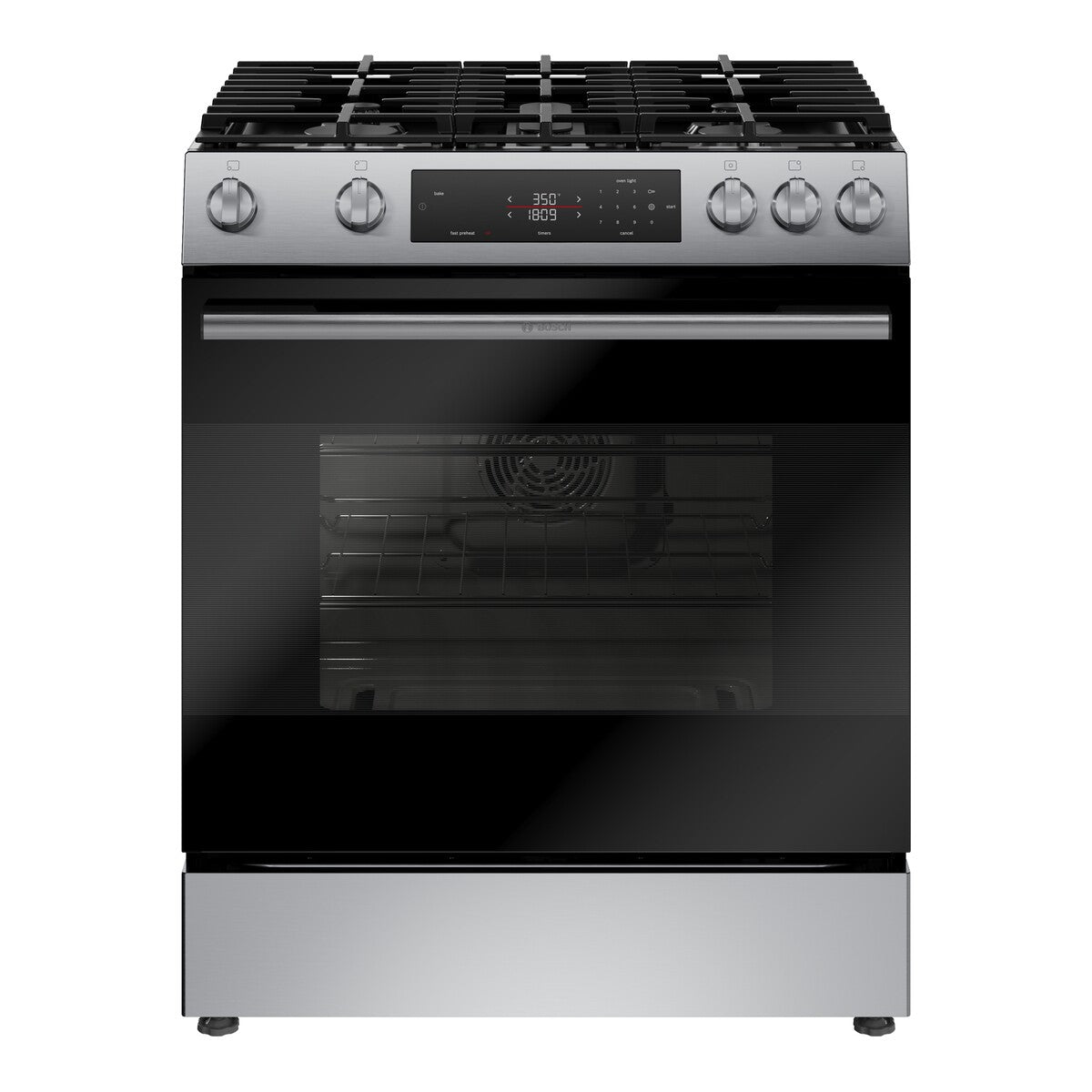 100 Series, Freestanding Gas Range, Stainless Steel