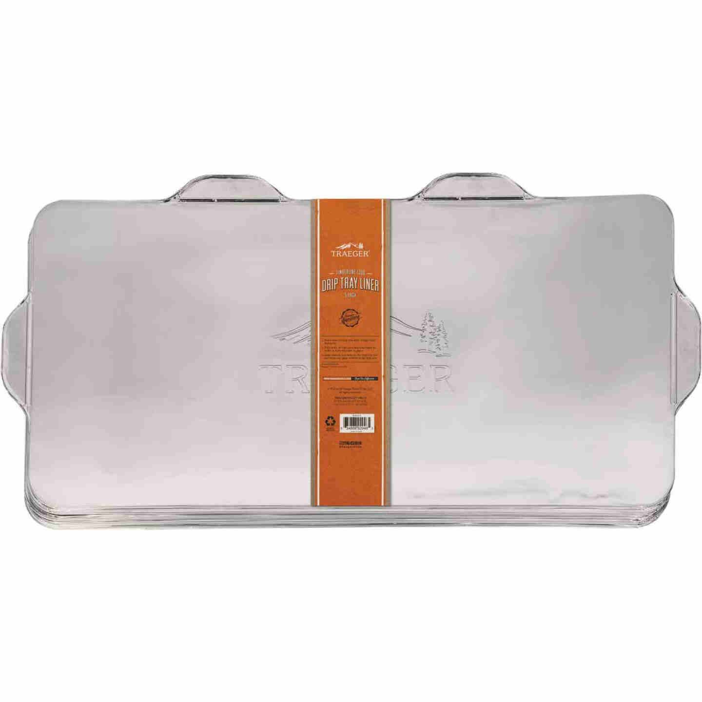 Set of aluminum drip tray liners for outdoor grilling accessories, suitable for easy cleanup and grease protection under $50