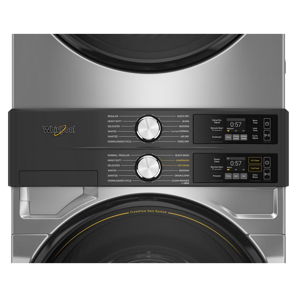 Smart ENERGY STAR® Front Load Laundry Tower with UV Clean Technology & FreshFlowTM Vent System 4.5 cu. ft. Washer & 7.4 cu. ft. Gas Dryer