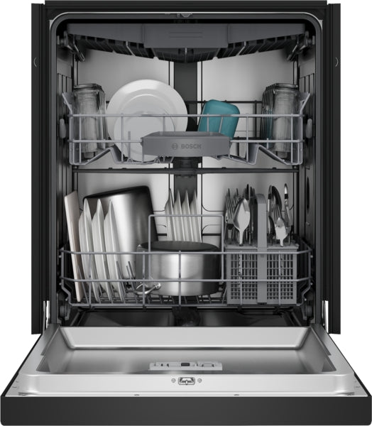 300 Series, Dishwasher, 24'', Black