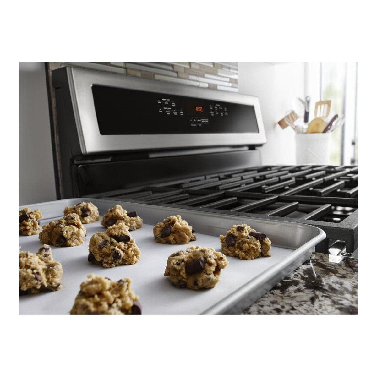 30-Inch Wide Double Oven Gas Range With True Convection - 6.0 Cu. Ft.