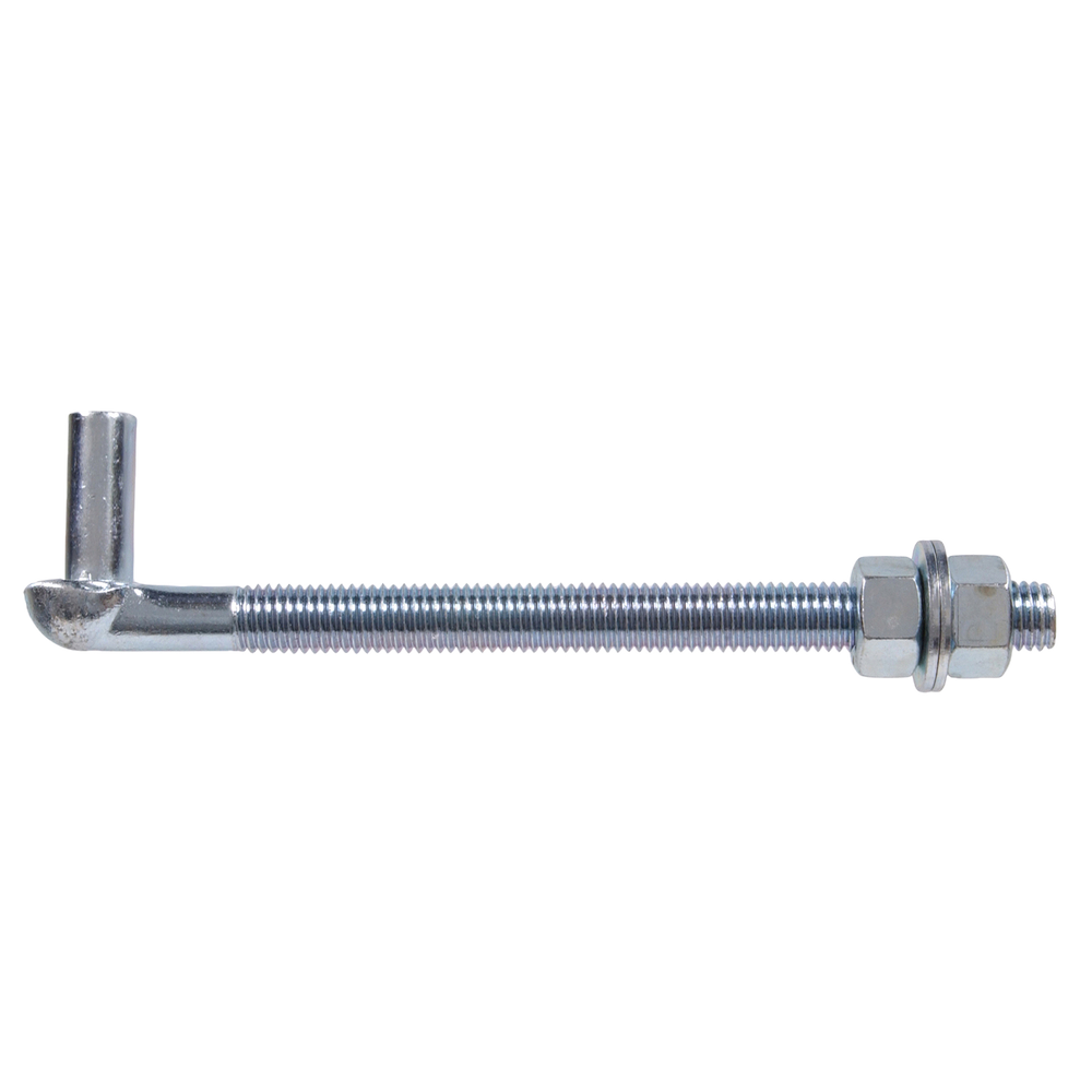 Hardware Essentials Gate Bolt Hook Zinc (5/8" x 8")