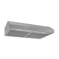 30" Under-Cabinet Range Hood, 490 MAX Blower CFM 1.1 Sones, 3 Speed