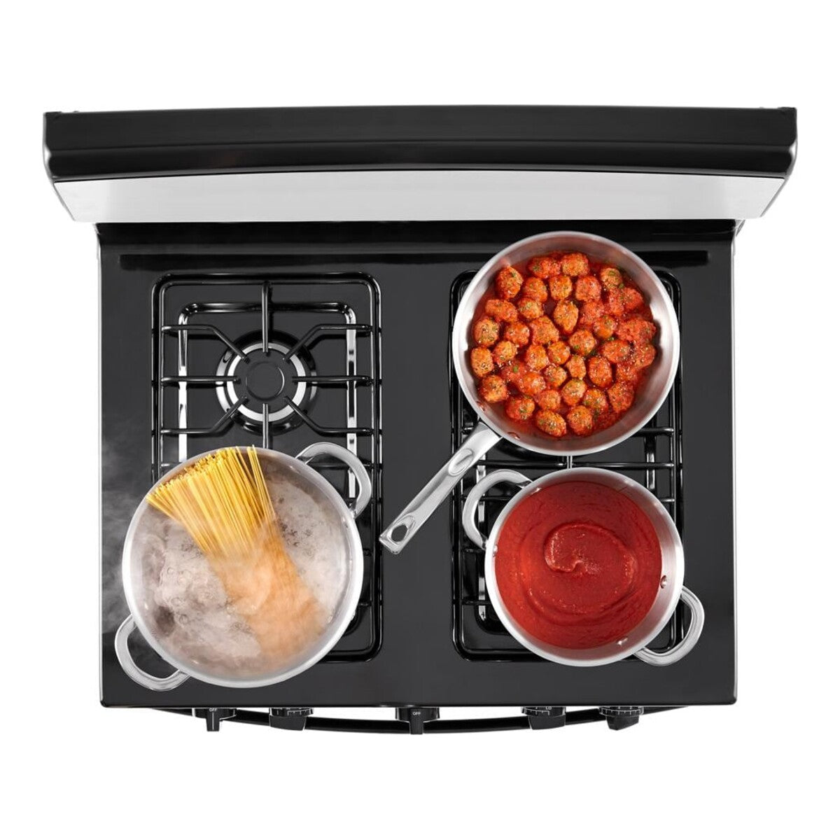 Amana® 30-inch Gas Range with Easy-Clean Glass Door