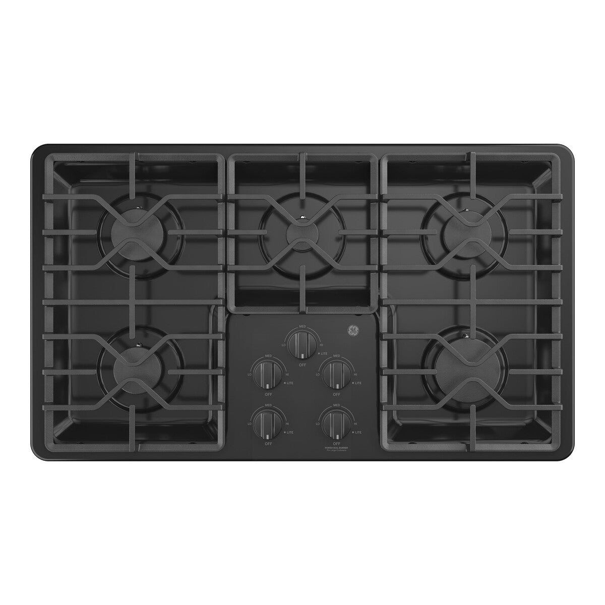 GE® 36" Built-In Gas Cooktop with Dishwasher-Safe Grates