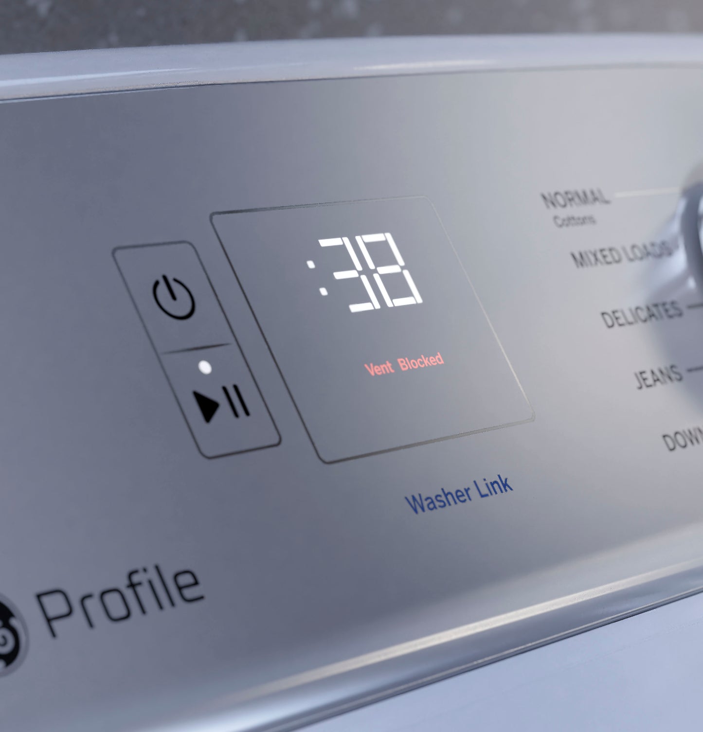 GE Profile™ ENERGY STAR® 7.4 cu. ft. Capacity aluminized alloy drum Electric Dryer with Sanitize Cycle and Sensor Dry