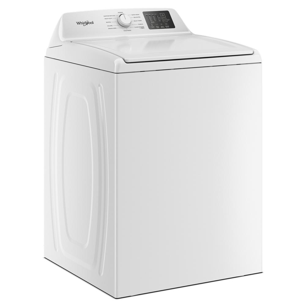 White Whirlpool top load impeller washer with digital controls from washers and appliances collection