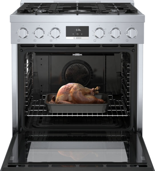 800 Series, Dual Fuel Freestanding Range, 30'', Stainless Steel