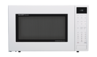 White stainless steel countertop microwave with carousel and convection cooking from Kitchen & Kitchenware and Appliances collections
