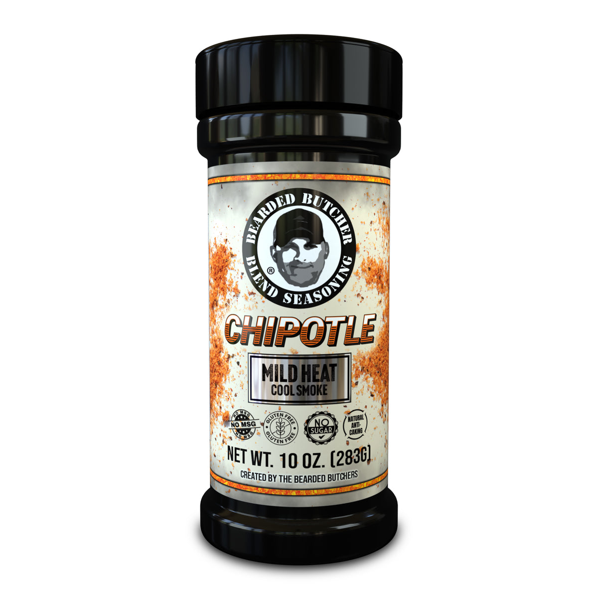 The Bearded Butchers Chipotle Seasoning Blend, 6 oz.