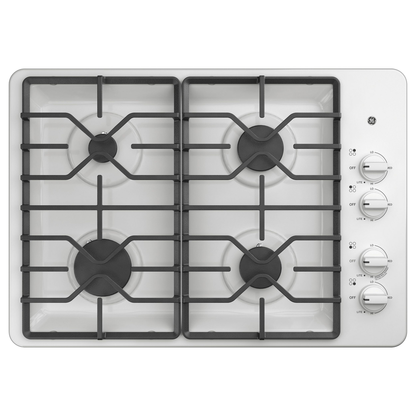 GE® 30" Built-In Gas Cooktop with Dishwasher-Safe Grates