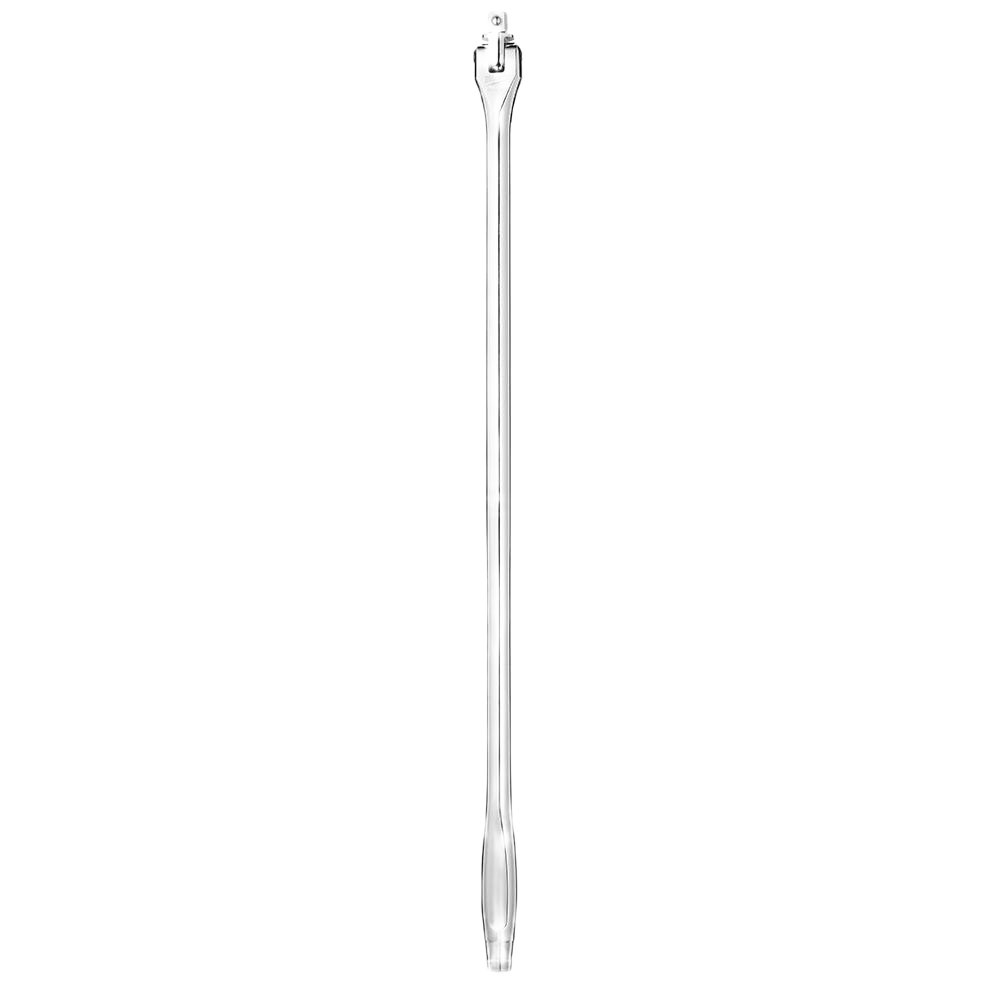 24-inch chrome breaker bar with 1/2-inch drive designed for heavy-duty tools and home improvement tasks