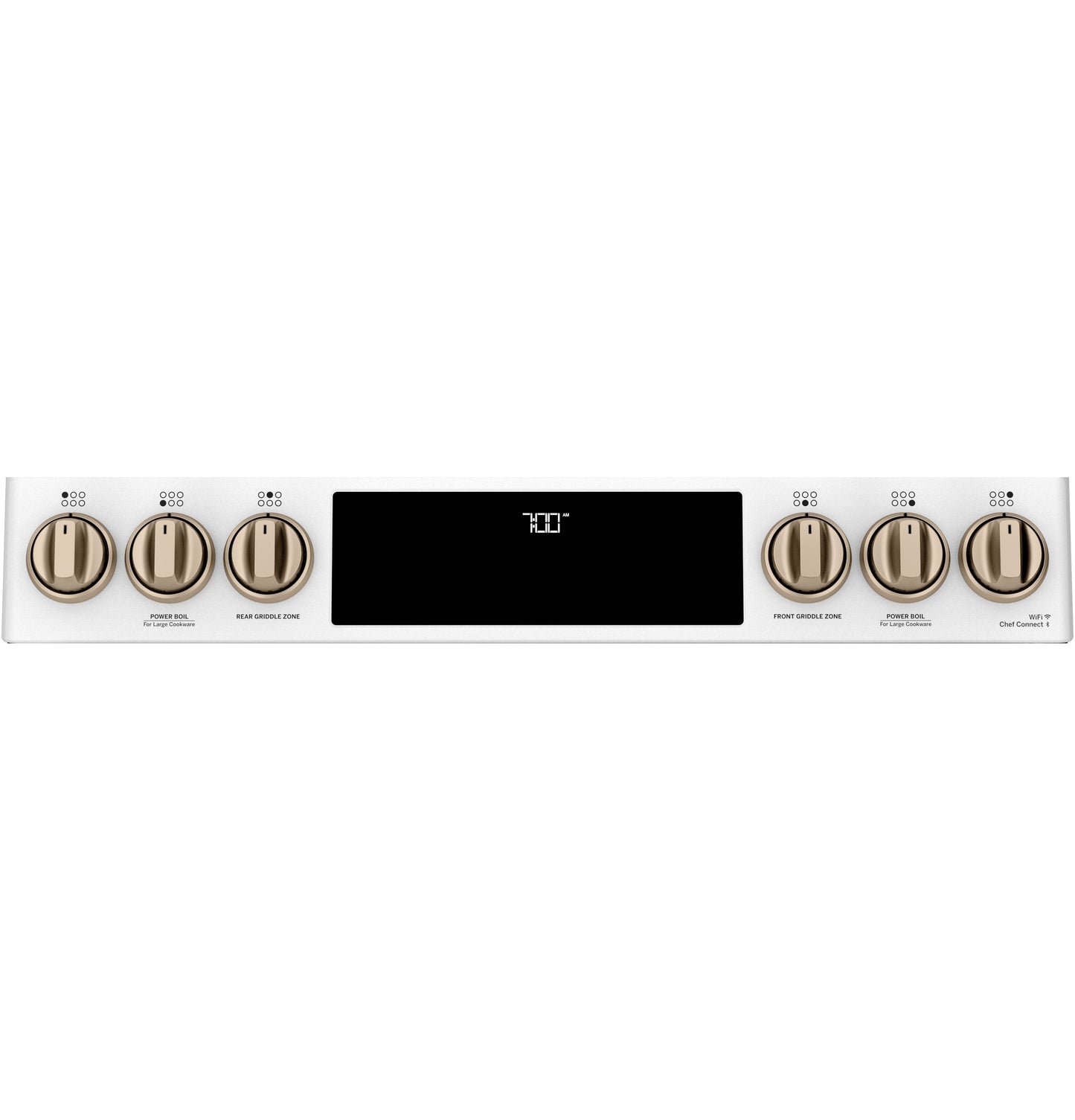 CAFÉ™ 30" Smart Slide-In, Front-Control, Gas Range with Convection Oven