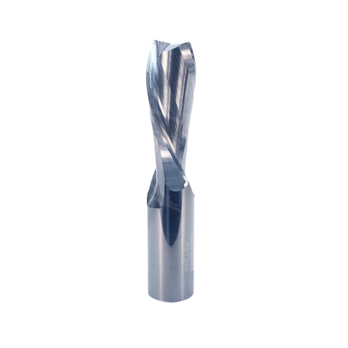 Spiral downcut router bit with 3/4 inch cutting diameter for precise woodworking in tool accessories collection