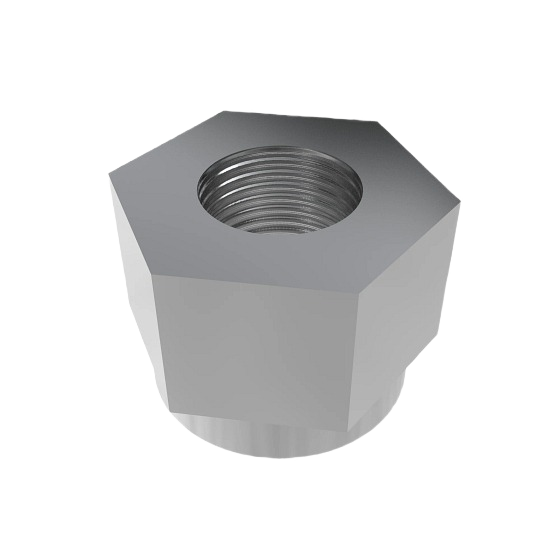 John Deere H99923 3/8" Hexagonal Lock Nut, 10-Pack