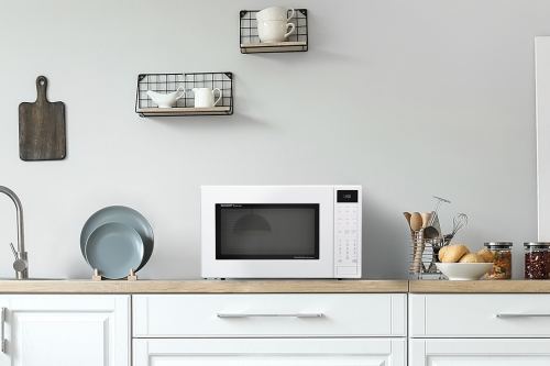 1.5 CF Carousel Countertop Microwave Oven, Convection