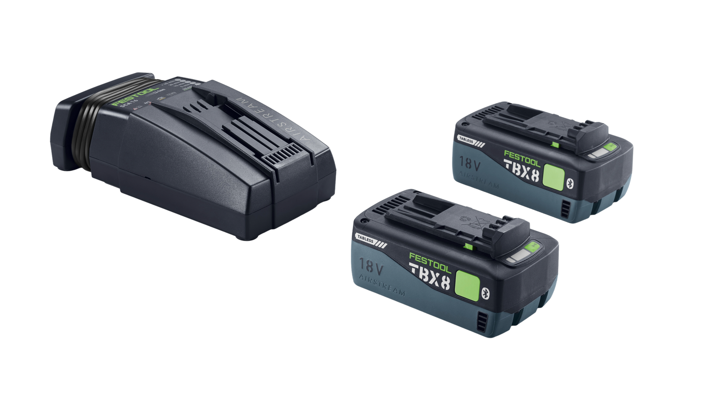 Festool 578903 Energy Set 18V 2xTBX8/SCA16