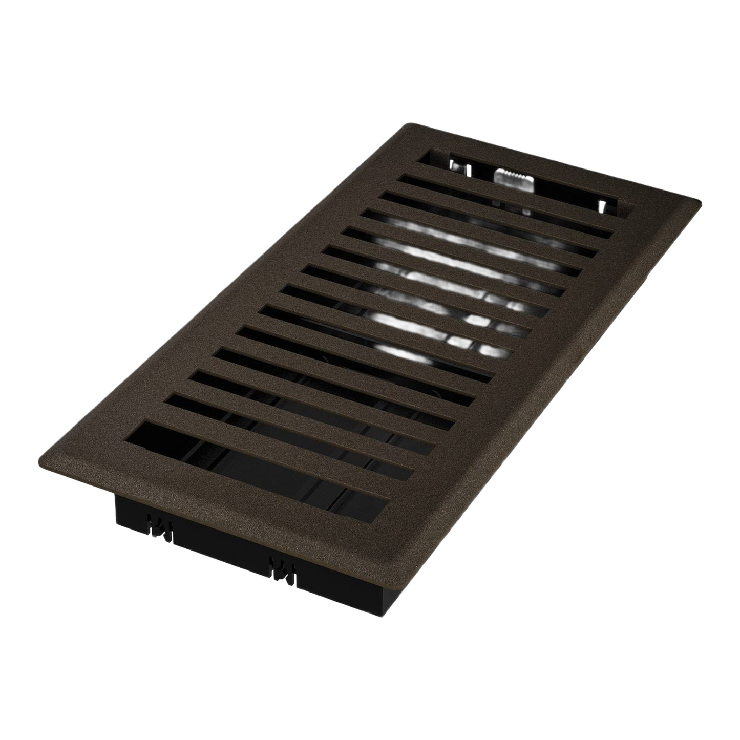 Bronze age solid steel floor register with adjustable vent for durable home plumbing and ventilation under $50 collection