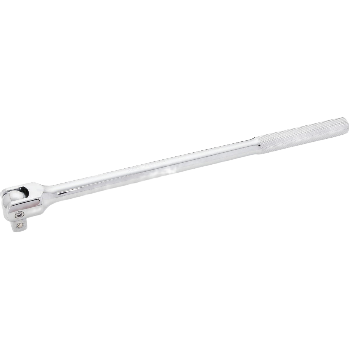 Chrome finish breaker bar with textured grip, ideal for sockets and ratchets in woodworking and hand tools collections under $100