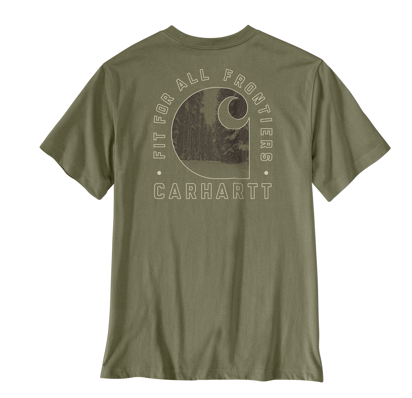 Carhartt Men's Irvine Relaxed Forest T-Shirt