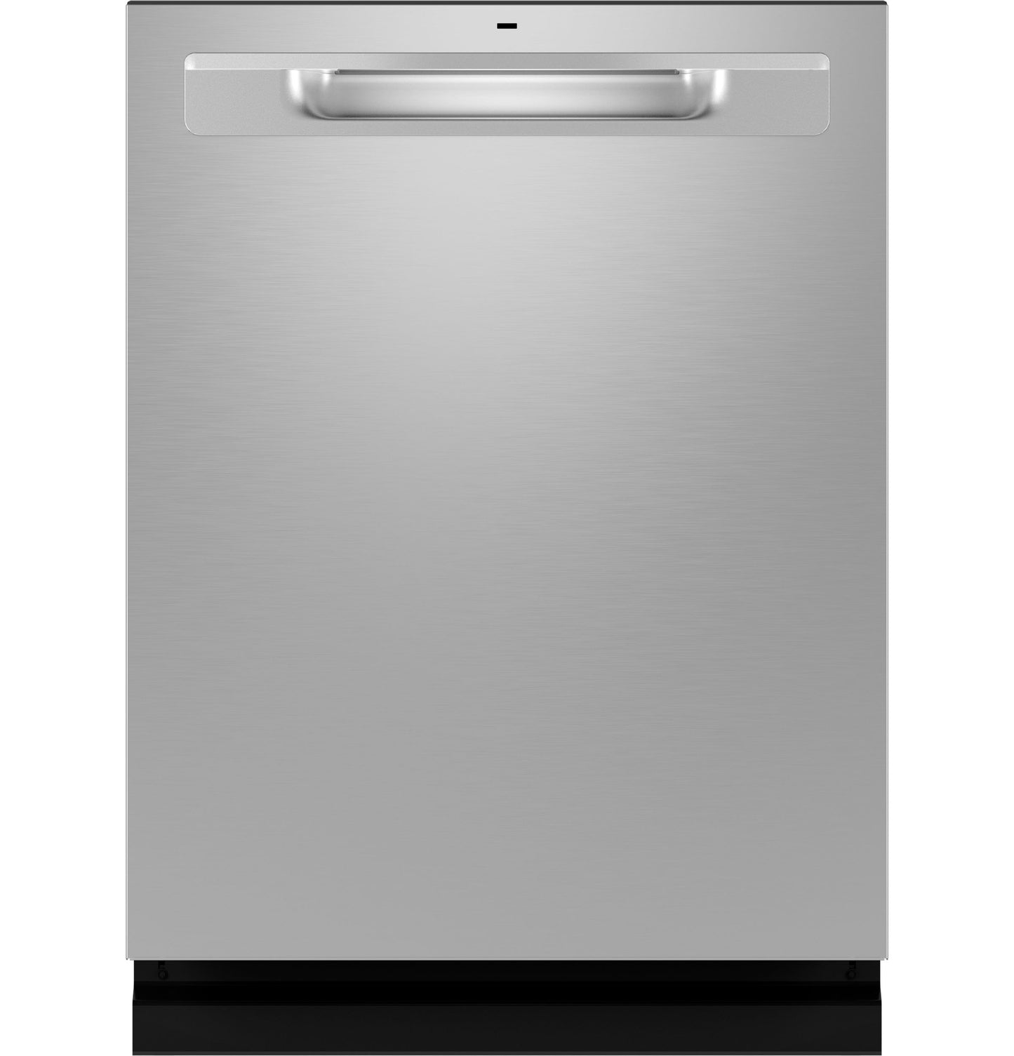Fingerprint resistant stainless steel dishwasher with top control and sanitize cycle in dishwashers collection
