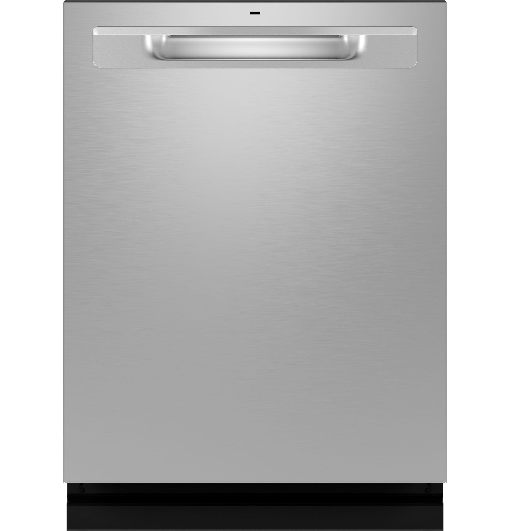 Fingerprint resistant stainless steel dishwasher with top control and sanitize cycle in dishwashers collection