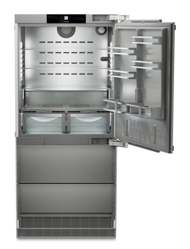 Built-in stainless steel refrigerator freezer with right hinge, ice maker, BioFresh drawers in Refrigerators and Appliances collections