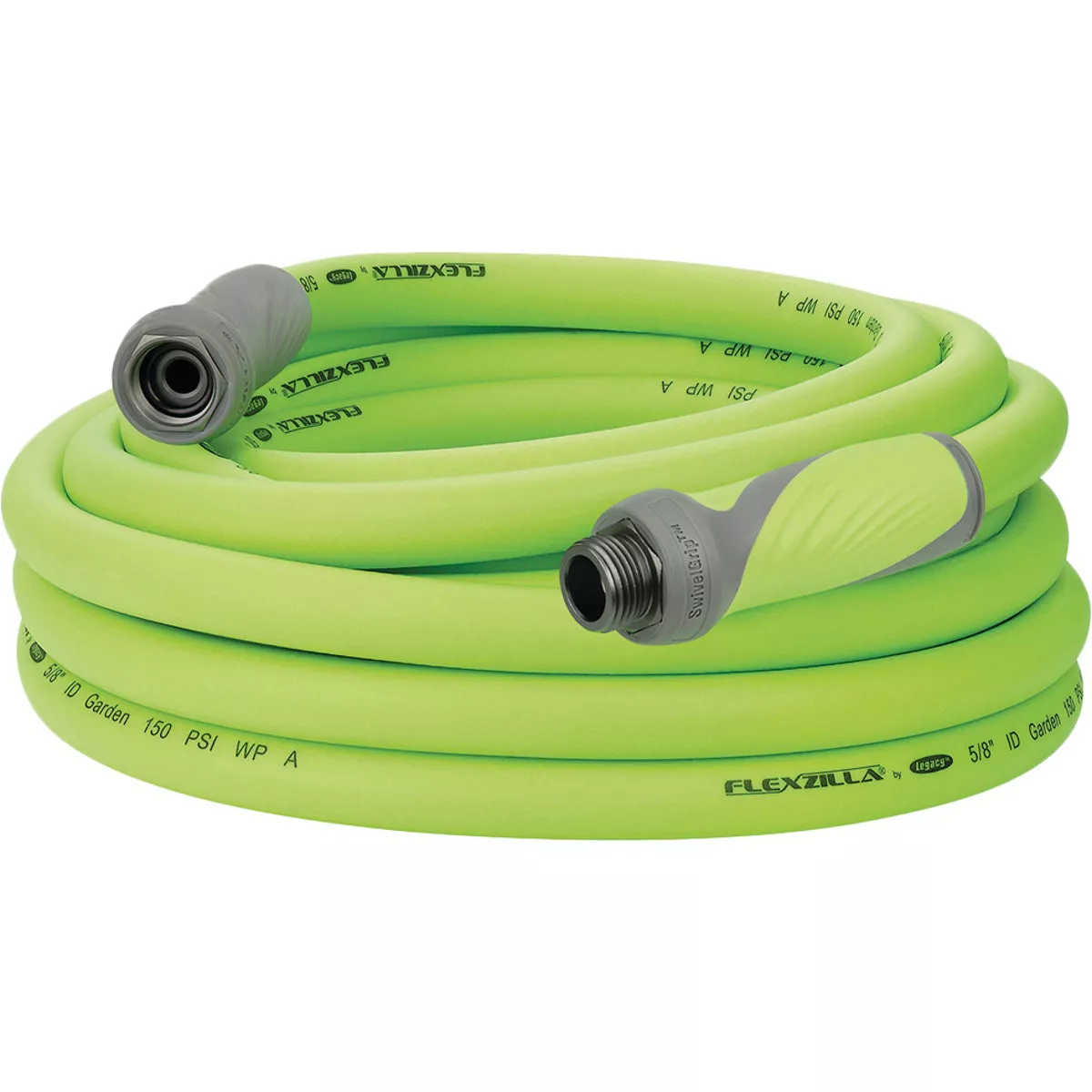 Flexzilla 5/8" Dia. x 25' L. Drinking Water Safe Garden Hose with SwivelGrip Connections