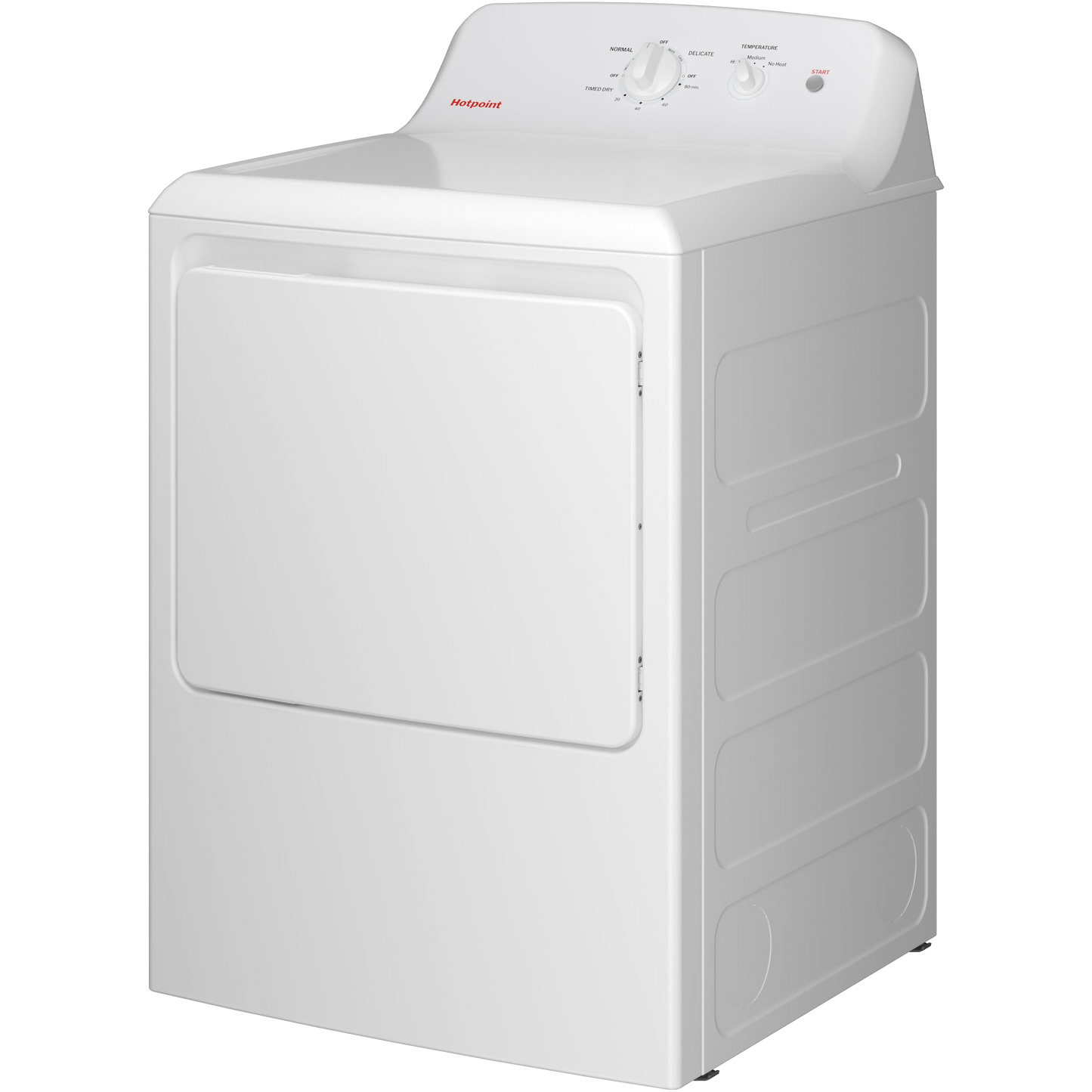 Hotpoint® 6.2 cu. ft. Capacity  Electric Dryer with Up To 120 ft. Venting and Shallow Depth