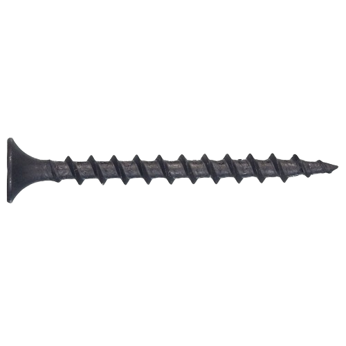 Coarse thread black drywall screw for fast and secure installation in hardware and fasteners collections under $100