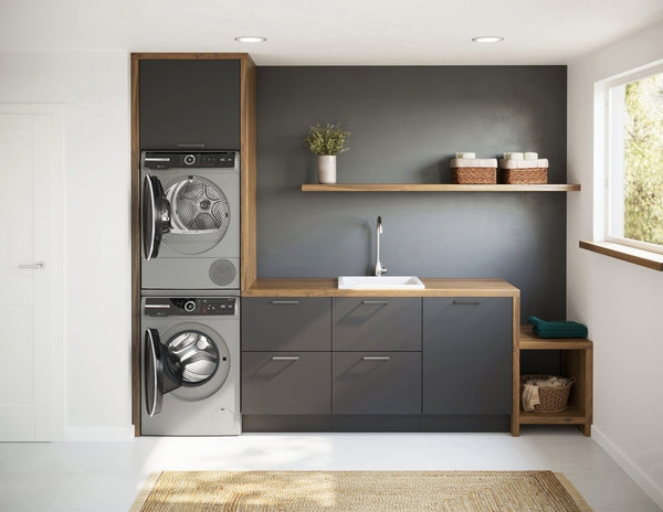 800 Series, Heat Pump Dryer, Pearl Steel