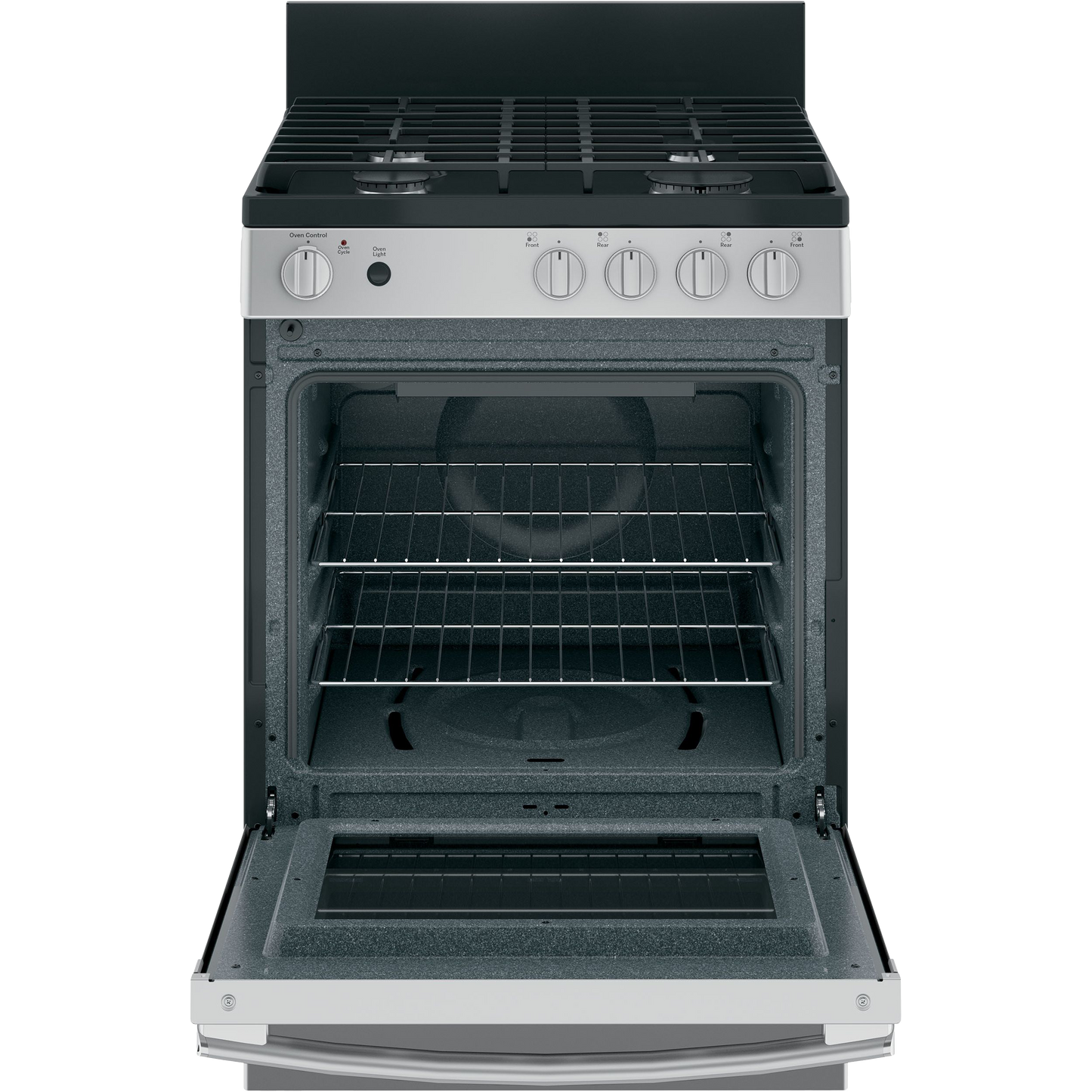 GE® 24"  Steam Clean Free-Standing/Slide-in Gas Range