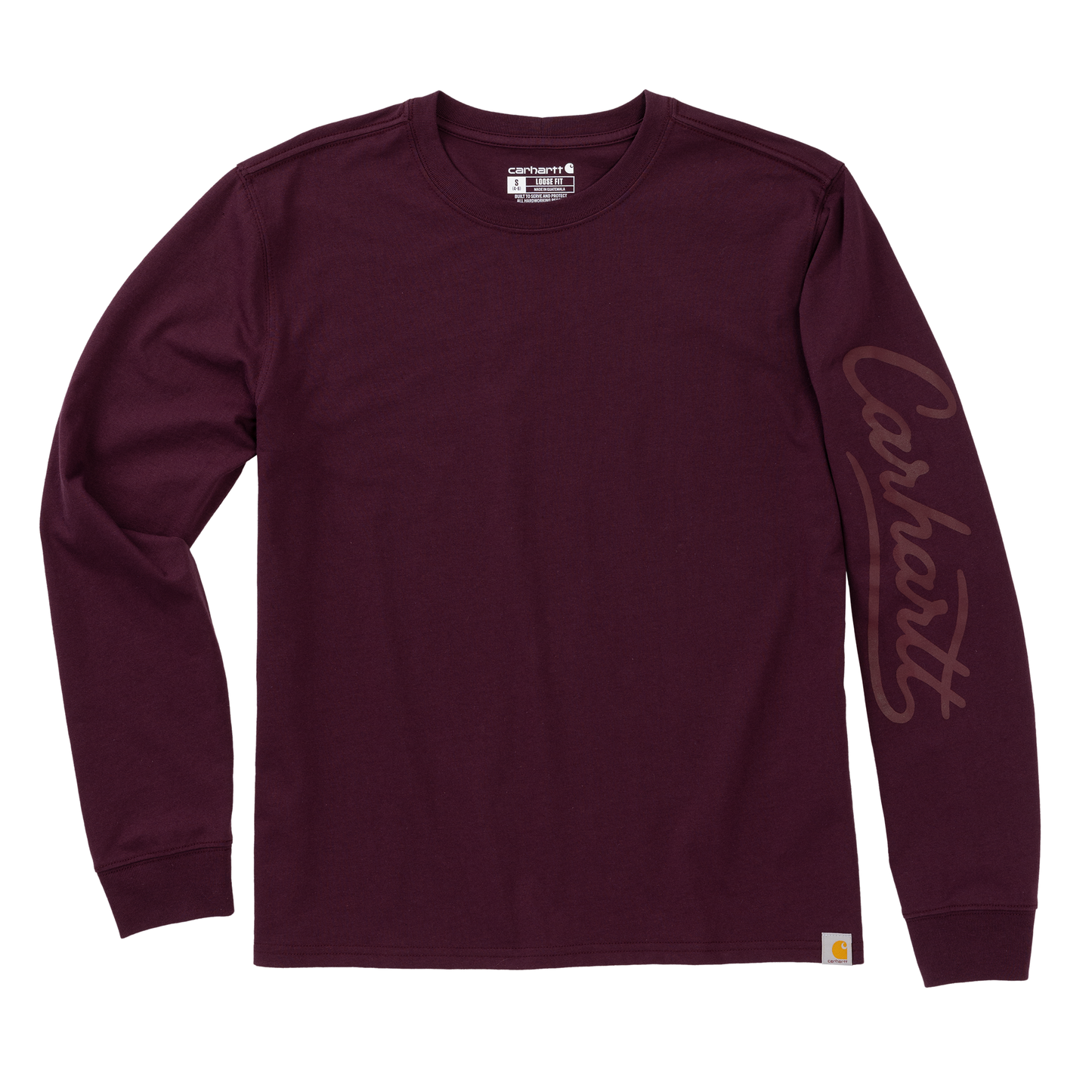 Carhartt Women's Irvine Loose Long Sleeve Logo T-Shirt