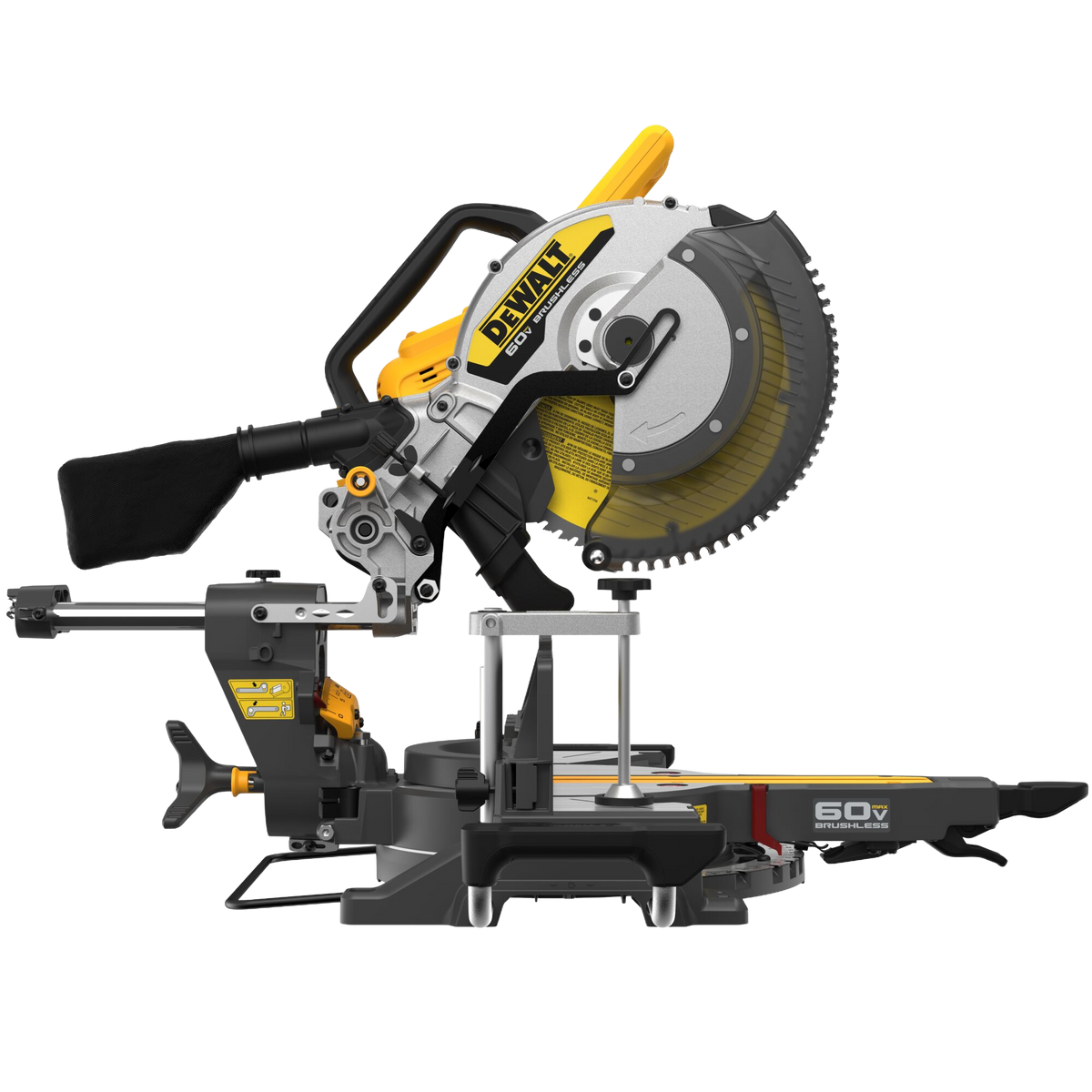 DEWALT 60V MAX* 12" Brushless Cordless Double Bevel Sliding Miter Saw (Tool Only)