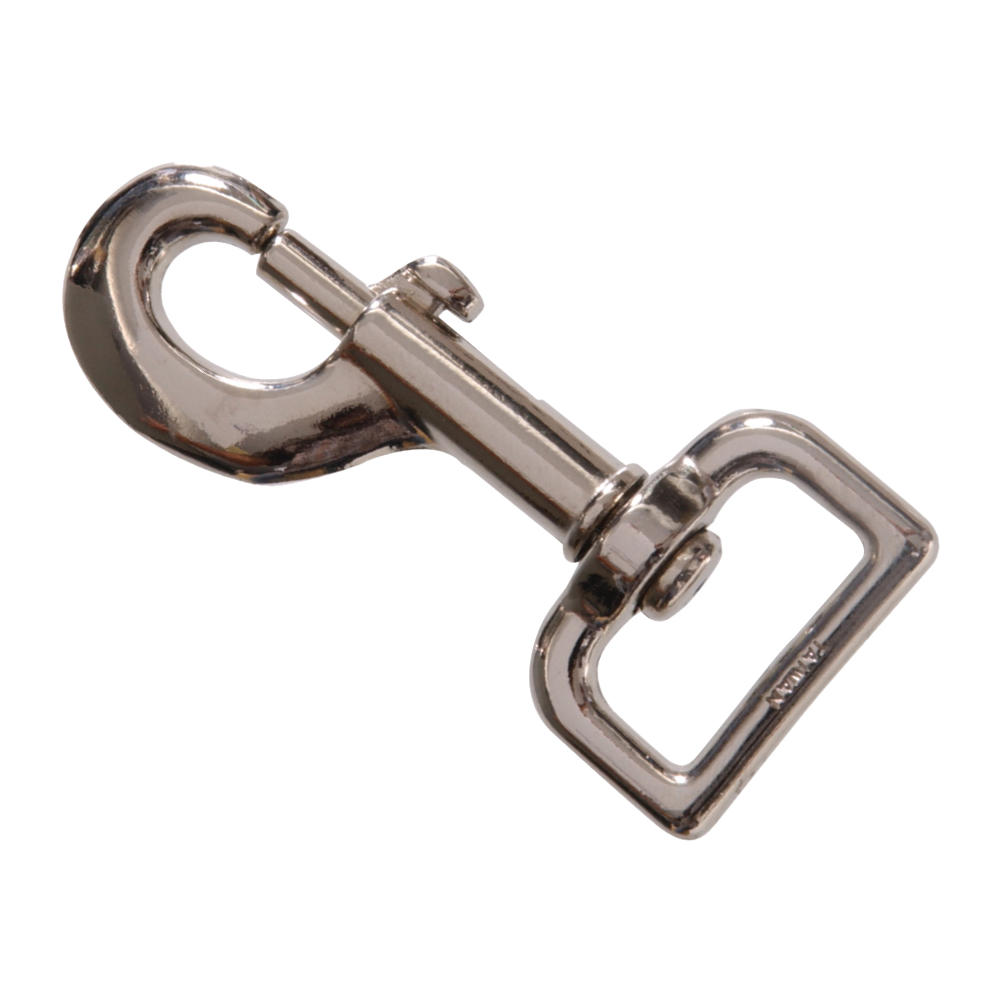 Hardware Essentials Strap Swivel Eye Bolt Snap Nickel (1" x 3-3/8")