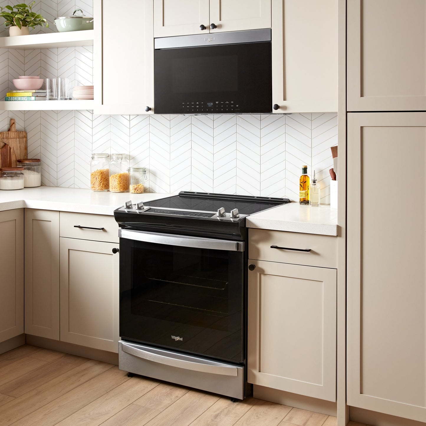 Air Fry Over- the-Range Oven with Flush Built-in Design