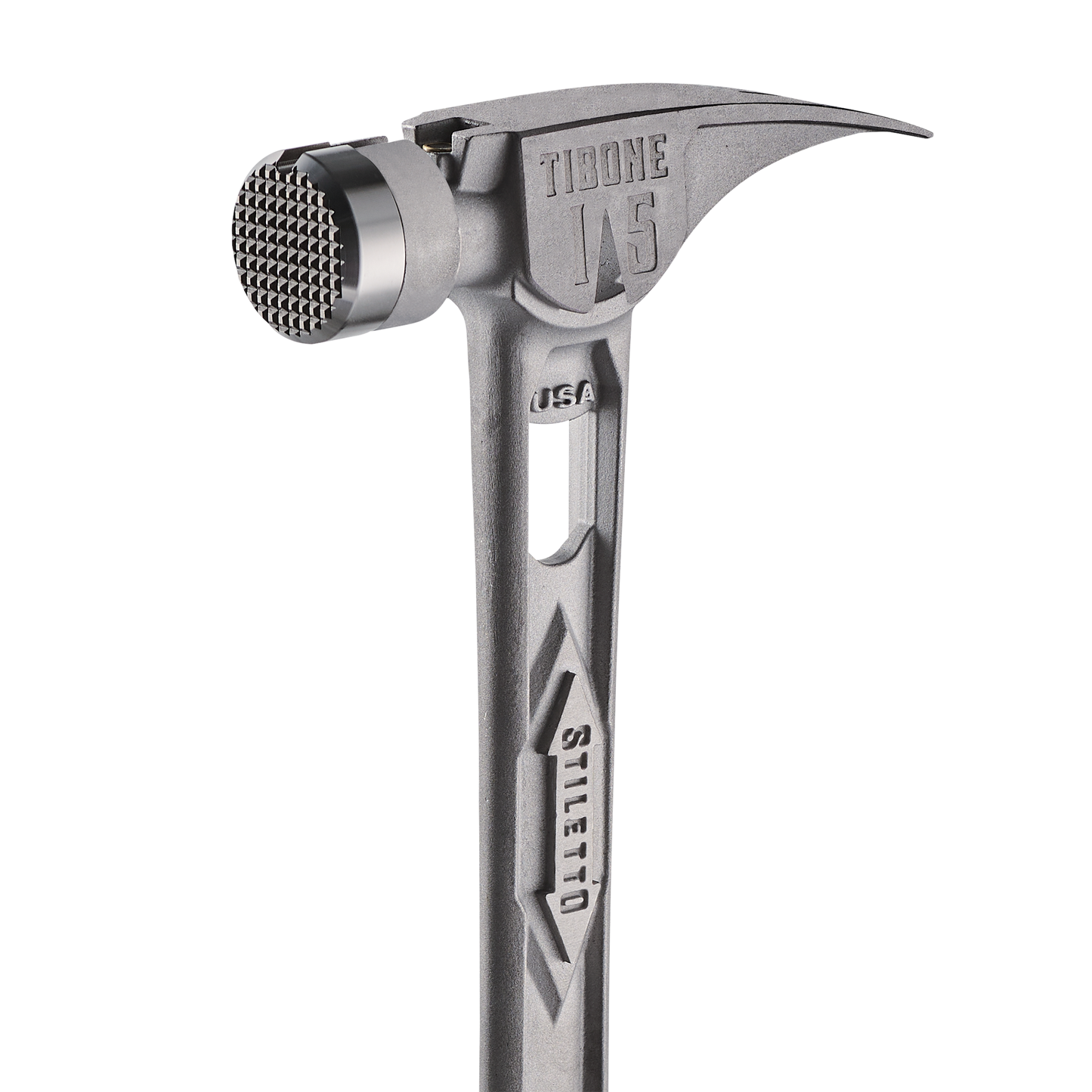 Stiletto TIBONE™ 15oz Milled/Curved Titanium Framing Hammer