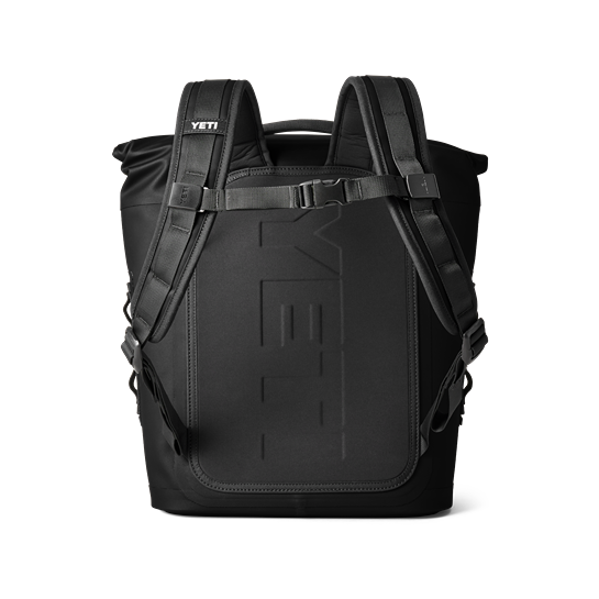 Black backpack soft cooler with padded adjustable straps and chest buckle from Storage & Organization collection