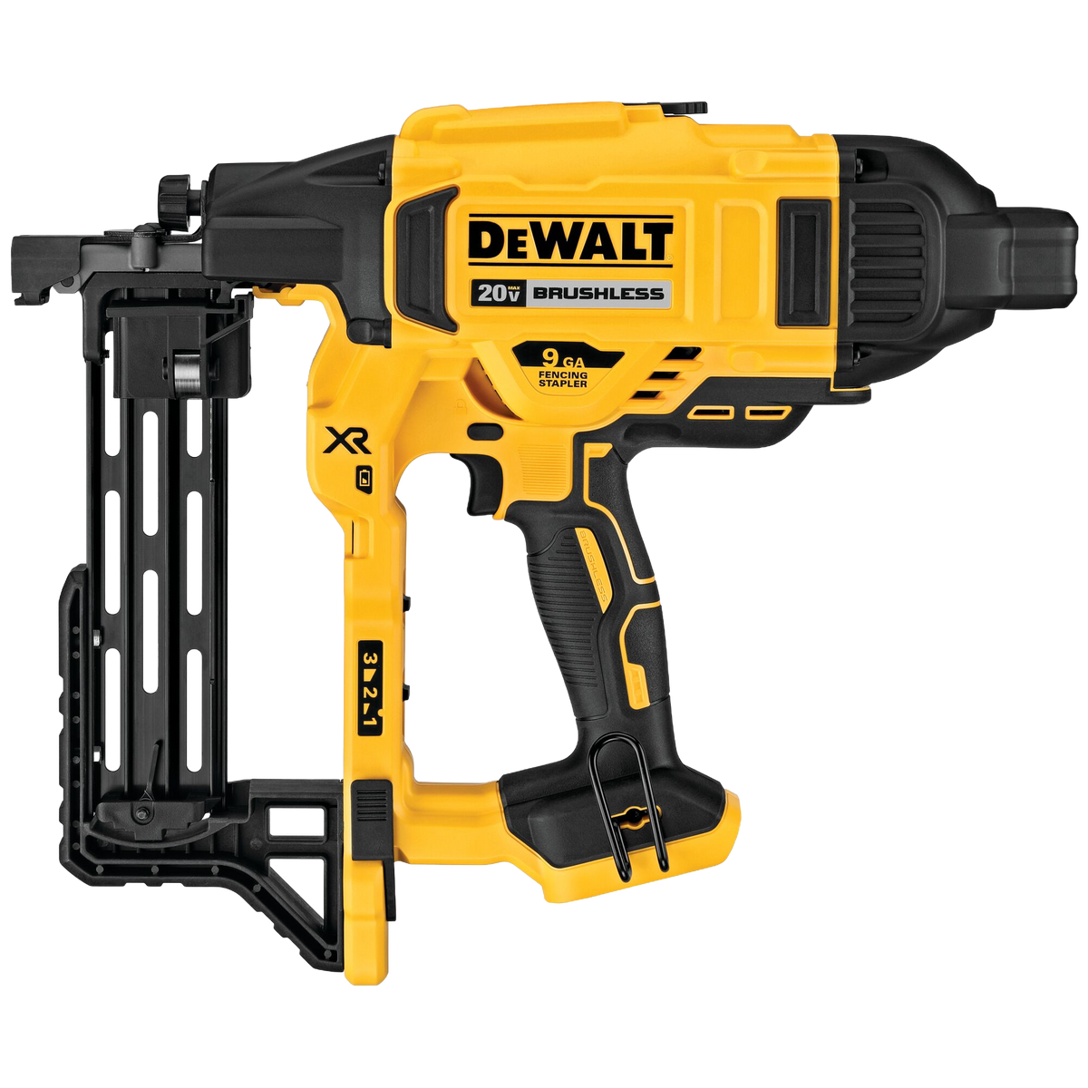 DEWALT 20V MAX* XR 9ga Cordless Fencing Stapler (Tool Only)