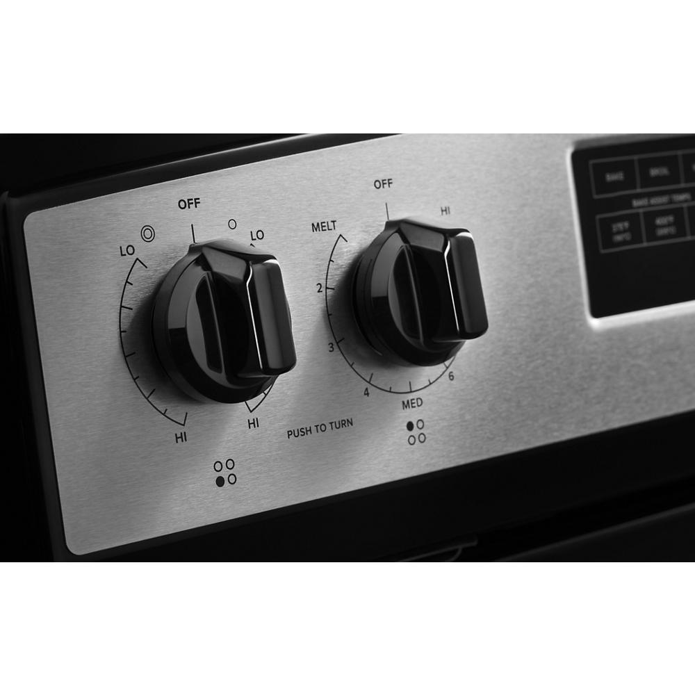 30-inch Amana® Electric Range with Extra-Large Oven Window