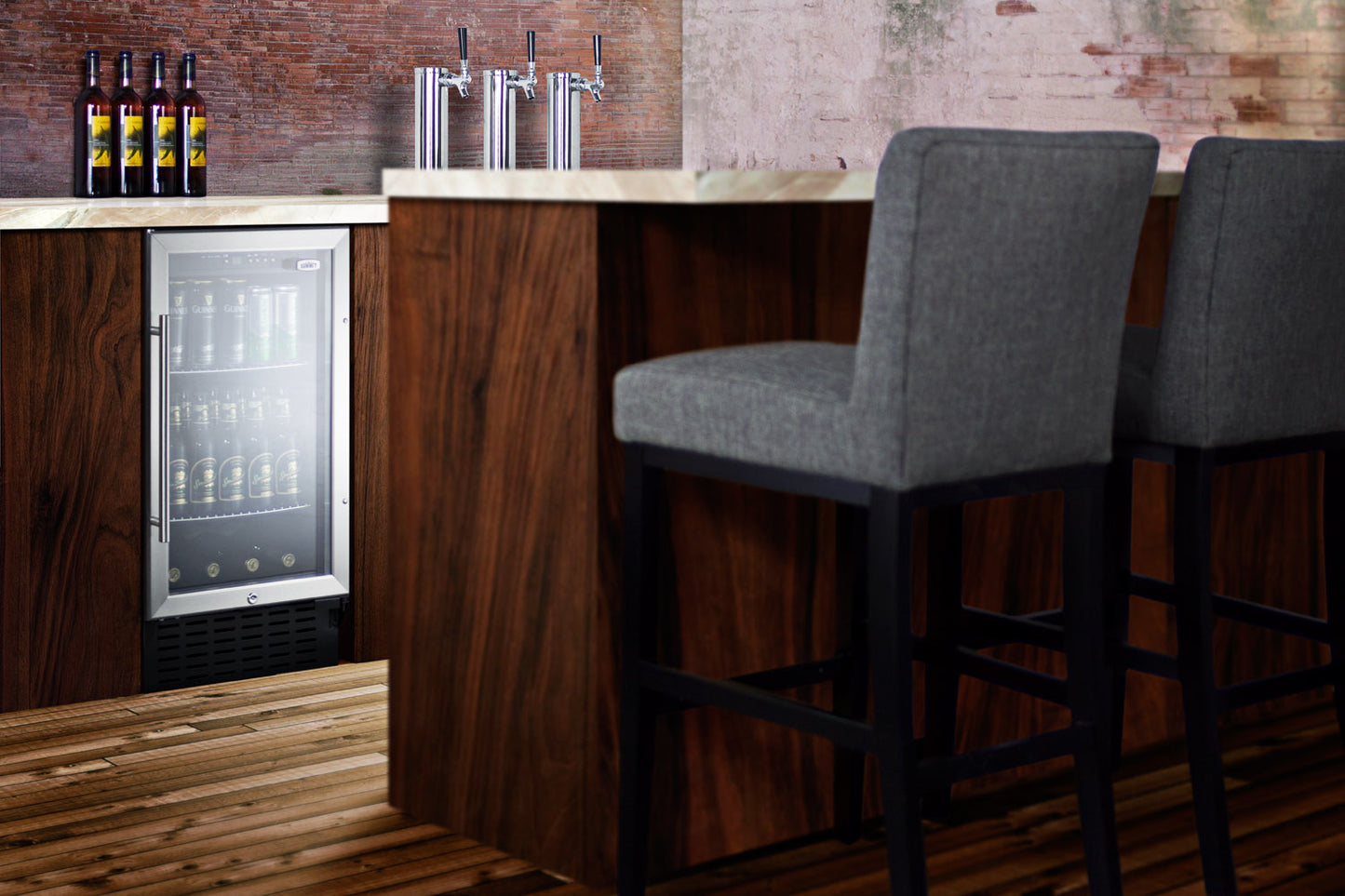 18" Wide Built-In Beverage Center