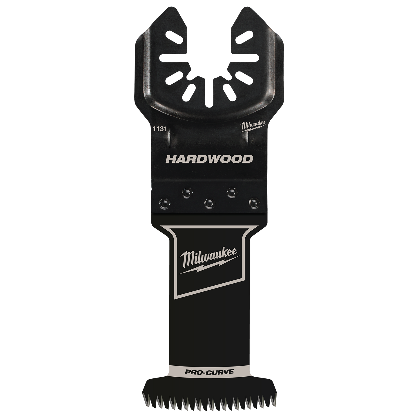 Black Milwaukee hardwood saw blade with Japanese tooth design for woodworking tool and power tool accessories under $50