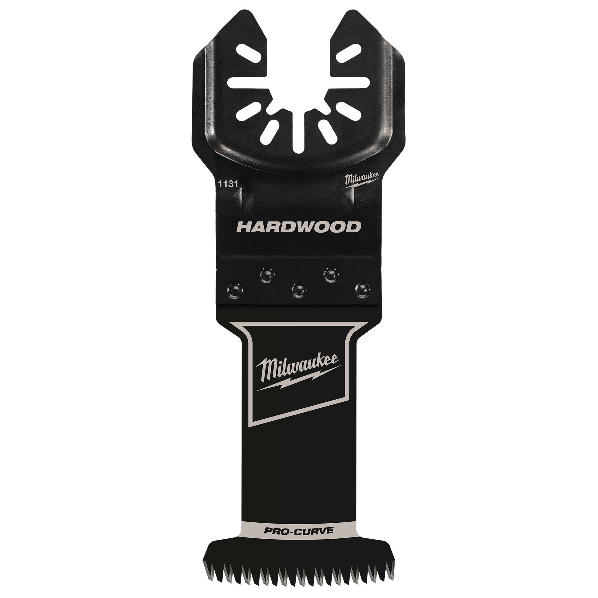 Black Milwaukee hardwood saw blade with Japanese tooth design for woodworking tool and power tool accessories under $50